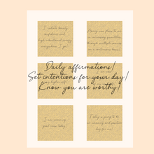 Load image into Gallery viewer, Printable Affirmation Cards